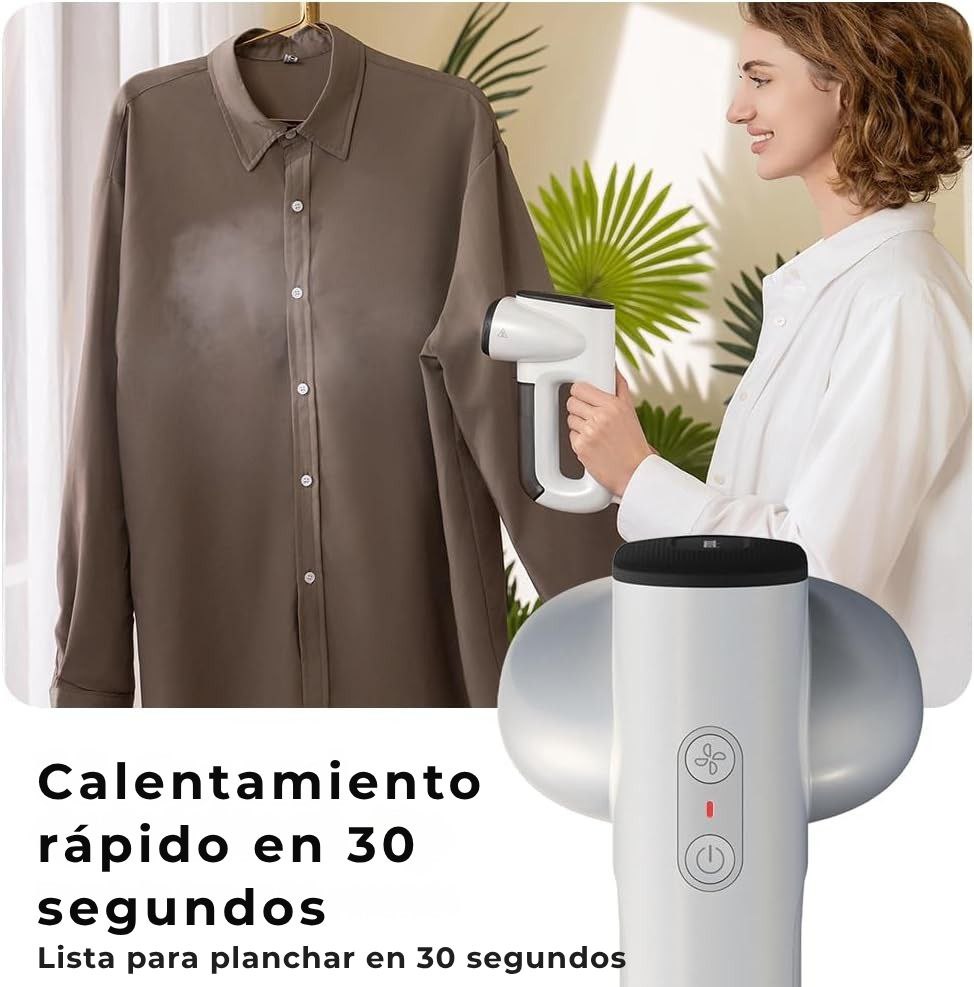 STEAMIFY™ Plancha de vapor profesional con función de succión – Sin arrugas en segundos