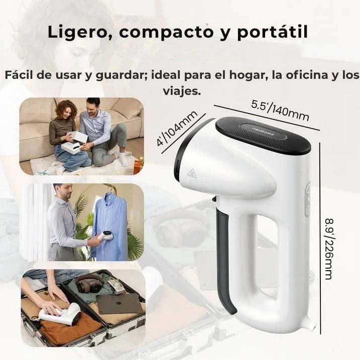 STEAMIFY™ Plancha de vapor profesional con función de succión – Sin arrugas en segundos