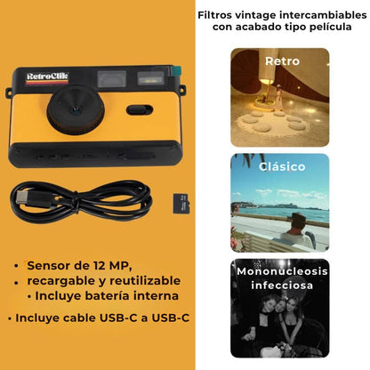 Retroclik® - Cámara Vintage