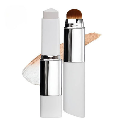Base de maquillaje 2 en 1 con brocha integrada