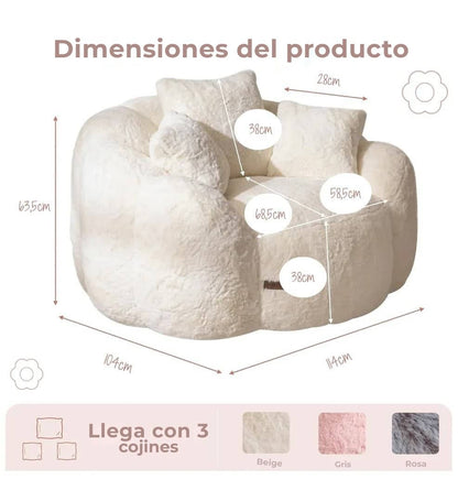 Breez | Sofá de suelo de felpa (1 COMPRADO = 1 REGALADO)