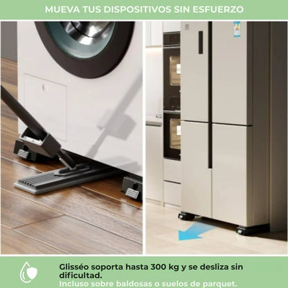 Glisséo | ¡Mueva sus aparatos fácilmente y sin esfuerzo!