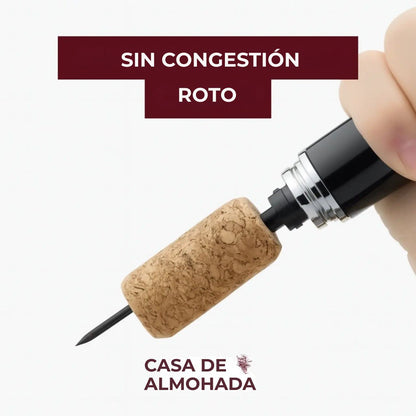 SACACORCHOS CON BOMBA DE AIRE