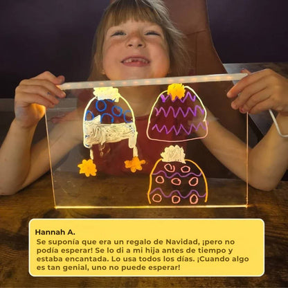 Pizarra LED para niños