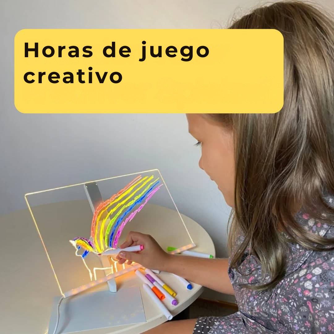 Pizarra LED para niños