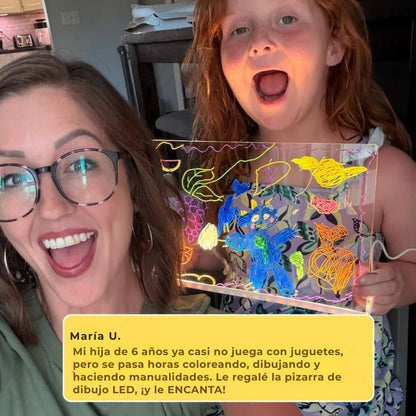 Pizarra LED para niños