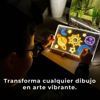 Pizarra LED para niños