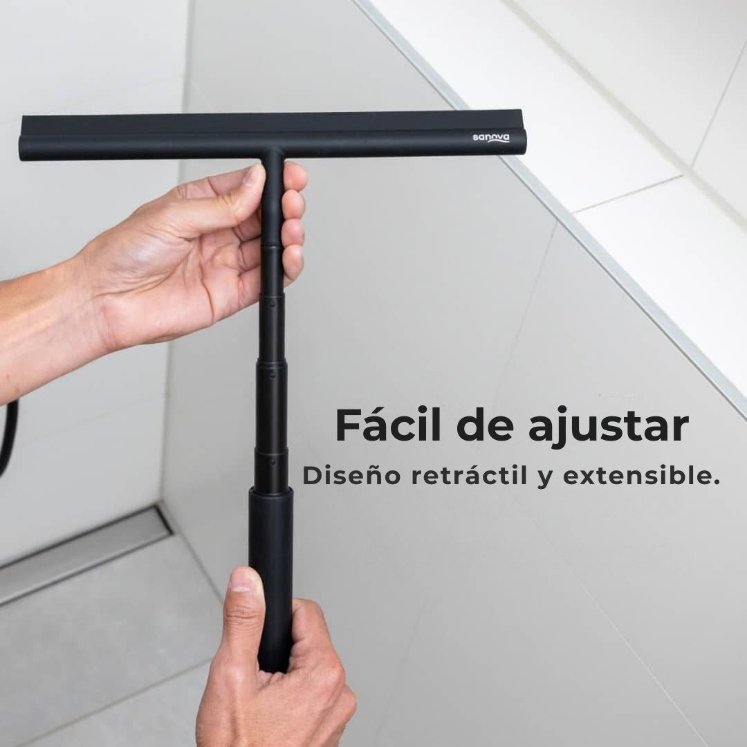 Escobilla extensible para ducha