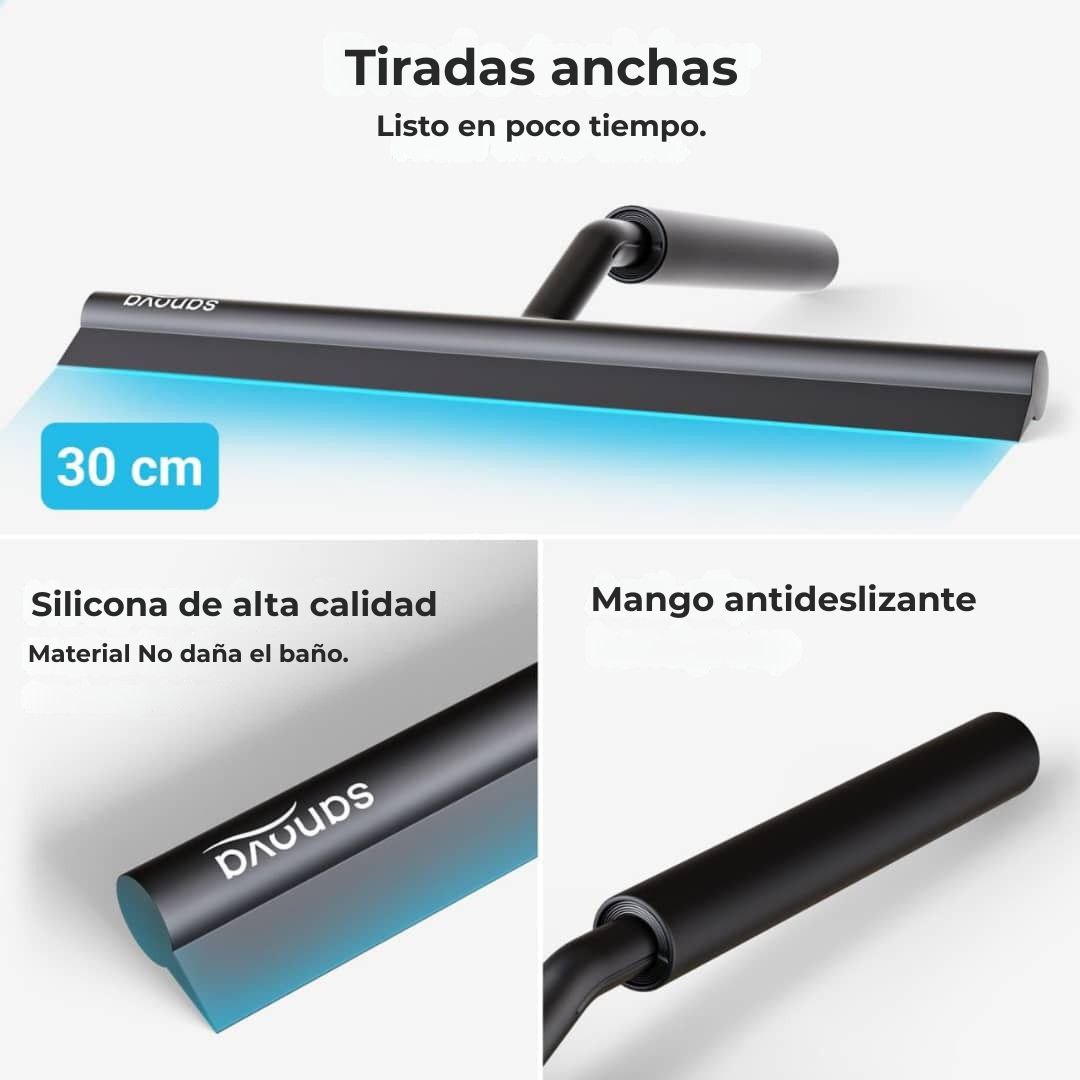 Escobilla extensible para ducha