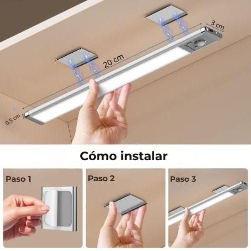 GlowLine: luz de bajo consumo que se enciende solo cuando la necesitas