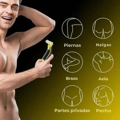 HYDROCUTER | Máquina de afeitar corporal suave