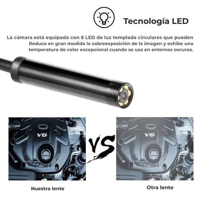 ENDUCAM | Endoscopio impermeable ultrafino