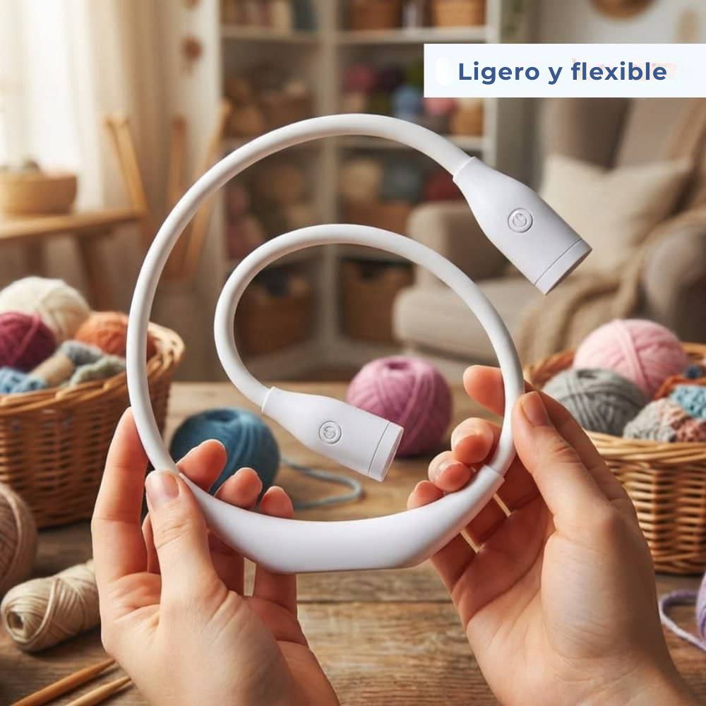 LumiAliria: lámpara de cuello que ilumina sus creaciones y alivia la fatiga ocular