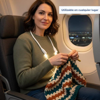 LumiAliria: lámpara de cuello que ilumina sus creaciones y alivia la fatiga ocular