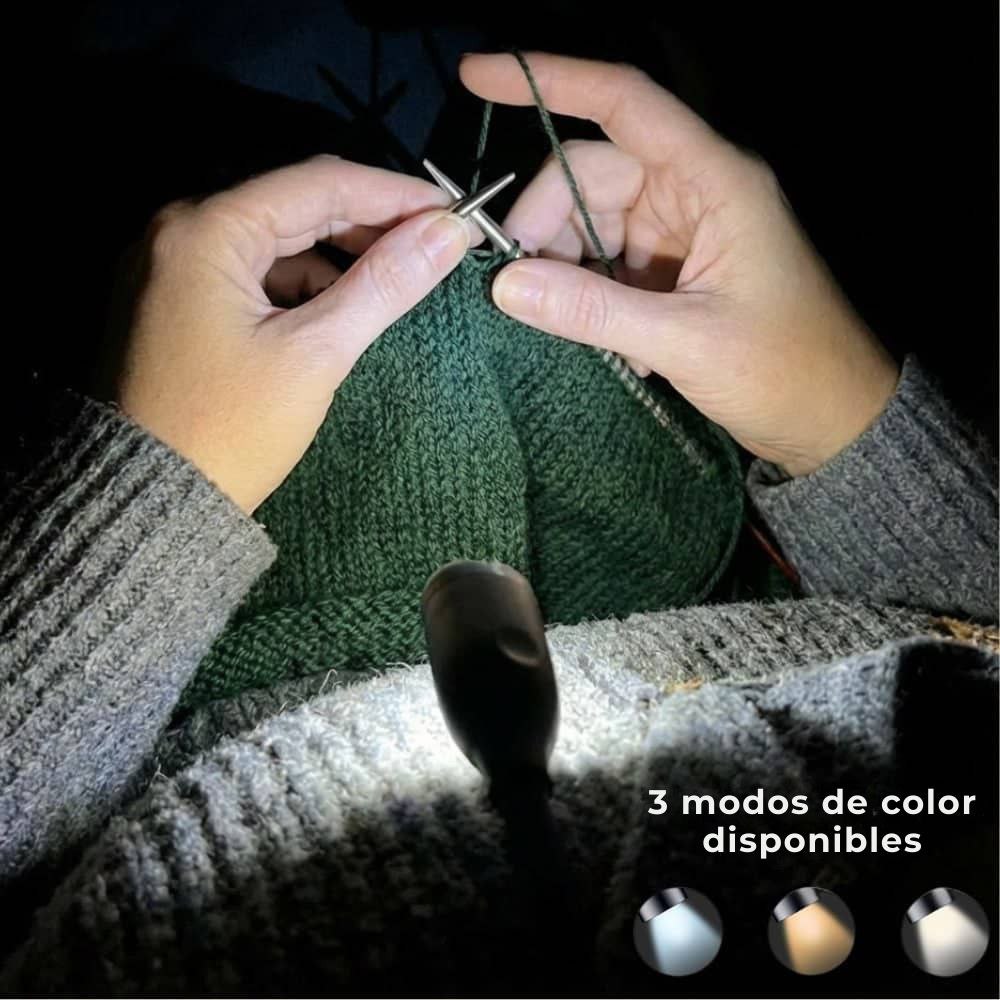 LumiAliria: lámpara de cuello que ilumina sus creaciones y alivia la fatiga ocular