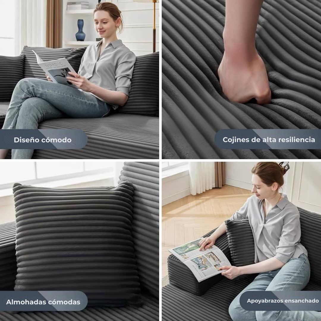 Sofá Modular Cloud Nine – Confort Total sin Estructura