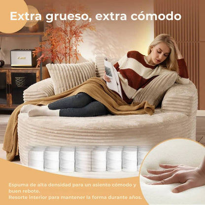 Lumen: Silla redonda de espuma