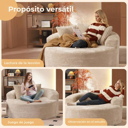 Lumen: Silla redonda de espuma