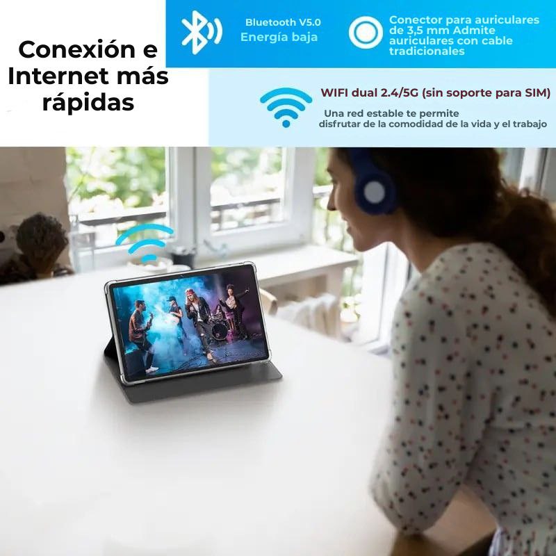 Lumen Tableta 2 en 1 con teclado y ratón