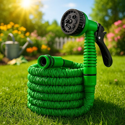 Aquaflex｜Manguera extensible para riego｜8 modos de chorro a alta presión